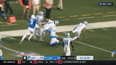Football Players Hugging On Field GIF