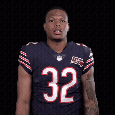 Football Players In Jerseys 16 And 11 GIF