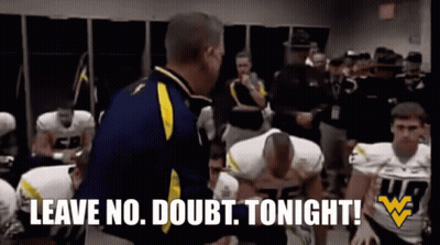 Football Players In Locker Room Leave No Doubt Tonight GIF