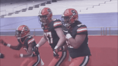 Football Players In Number 17 Uniforms GIF