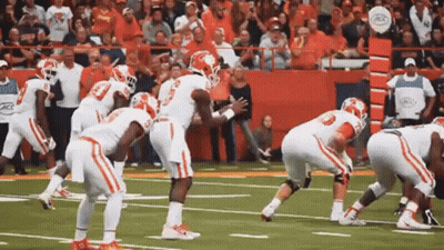 Football Players Lined Up With Number 23 GIF
