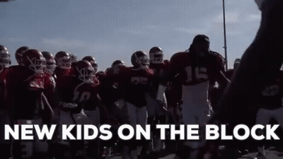 Football Players New Kids On The Block GIF