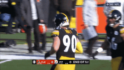 Football Players On Field Including Green And Glowinski GIF