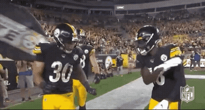 Football Players On Field Number 30 GIF