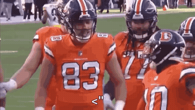 Football Players On Field Number 83 GIF