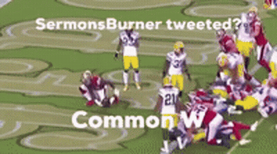 Football Players On Field Sermonsburner Tweeted GIF