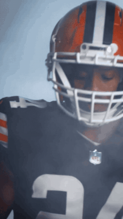 Football Players On Field With Number 13 GIF
