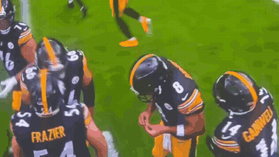 Football Players On Field With Number 14 GIF