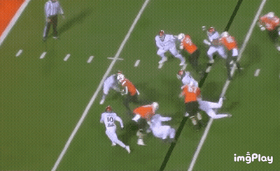 Football Players On Field With Referee And Imgplay GIF