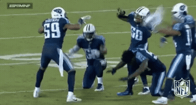 Football Players Playing Game GIF