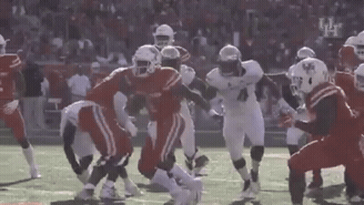 Football Players Playing Game GIF