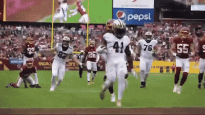 Football Players Running With Pepsi Ad GIF