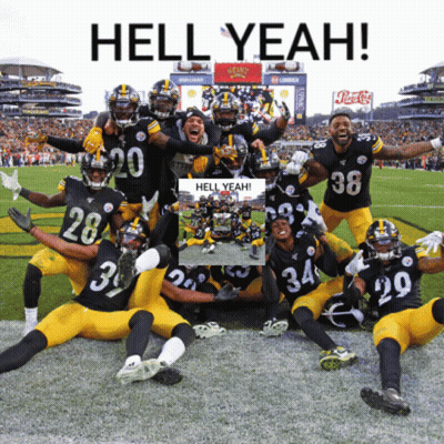 Football Players Saying Hell Yeah GIF