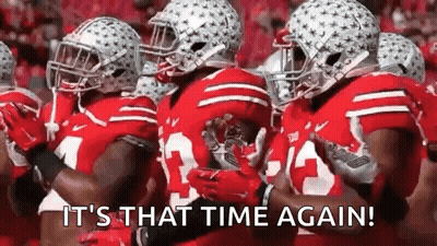 Football Players Saying It's That Time Again GIF