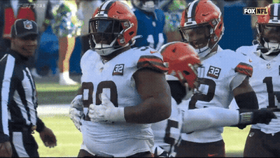 Football Players With Number 32 GIF