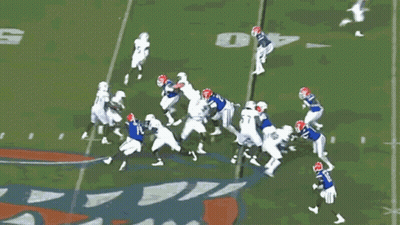 Football Players With Number 73 GIF