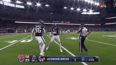 Football Scoreboard 23-14 GIF