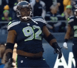 Football Sunday Tummy Wave GIF