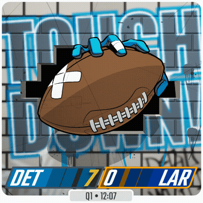 Football Thrown Through Hole In Brick Wall GIF