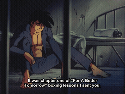 For A Better Tomorrow Chapter 1 Strike With Left Jab In Detention House GIF