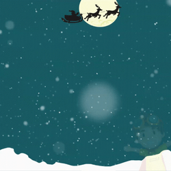 For Cousins Christmas Card GIF