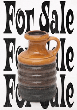 For Sale Brown Vase GIF