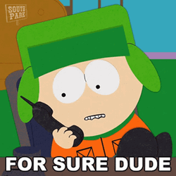 For Sure Dude Kyle Broflovski GIF | GIFDB.com