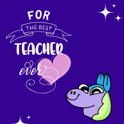 For The Best Teacher Ever Poster