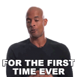 For The First Time Ever David Goggins Sticker GIF