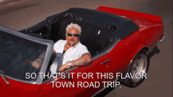 For This Flavor Town Road Trip GIF