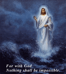 For With God Nothing Shall Be Impossible GIF