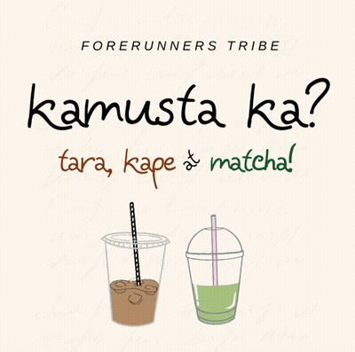 Forerunners Tribe Poster Two Cups GIF