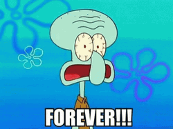 Forever Squidward Image Compilation GIF