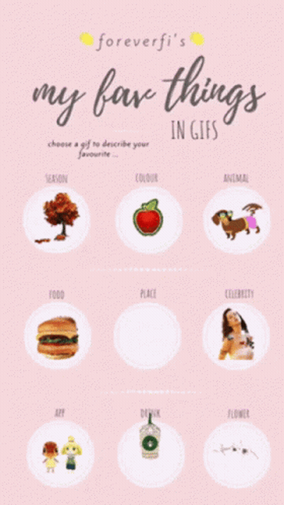 Foreverfi My Fav Things In GIFs Choose A GIF To Describe Your Favorites GIF
