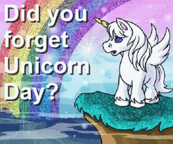 Forget Unicorn Day GIF