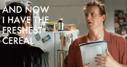 Forgetting Sarah Marshall I Have Cereal GIF