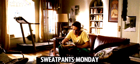 Forgetting Sarah Marshall Sweatpants Sunday  GIF
