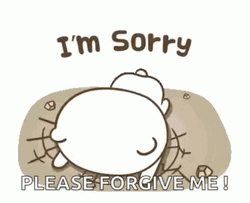 Forgive Me Cat Sticker GIF