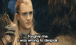 Forgive Me Legolas GIF