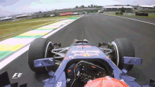 Formula One Car Drifting GIF