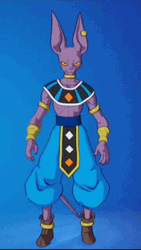 Fornite Dragon Ball Beerus Dancing Macarena  GIF