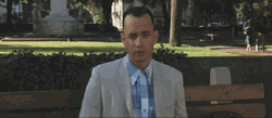 Forrest Gump Being Sentimental With Lt Dan GIF