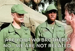 Forrest Gump Bubba Military Brothers