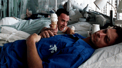 Forrest Gump Waving Ice Cream Lieutenant GIF