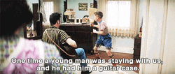 Forrest Gump Younger Days Before Meeting Lt Dan GIF