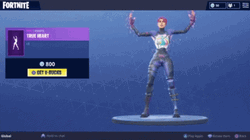 Fortnite Brite Bomber True Heart Dance Emote GIF