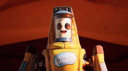 Fortnite Building Pelly Banana Robot GIF