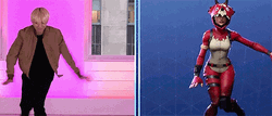 Fortnite Dance BTS Legendary Soldier Tricera Ops Ramirez  GIF