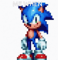 Fortnite Default Dance Sonic Pixel Art GIF