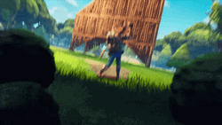 Fortnite Kyle Building Horse House GIF